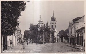 Pitesti. Biserica Sf. Niculae (1937, necirculata)
