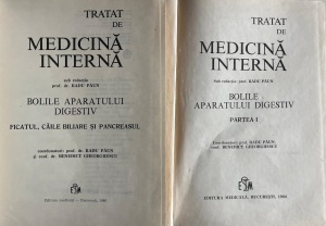 Prof. dr. Radu Paun, Prof. dr. Radu Paun, Conf. dr. Benedict Gheorghescu - Tratat de medicina interna. Bolile aparatului digestiv, 2 volume