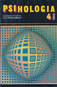 Psihologia, nr. 4, 1993