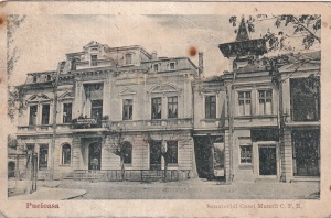 Pucioasa. Sanatoriul Casei Muncii C.F.R. (circulata 1935)