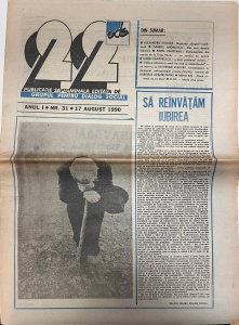 Revista 22, nr. 31, 17 august 1990