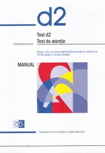 Rolf Brickenkamp - Manual. Test d2. Test de atentie - Img 2