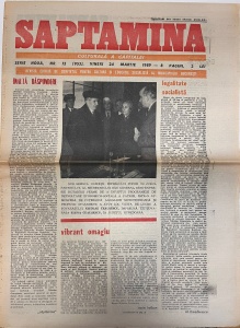 Saptamana, nr. 12, 24 martie 1989