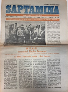 Saptamana, nr. 24, 16 iunie 1989