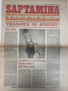 Saptamana, nr. 33, 18 august 1989
