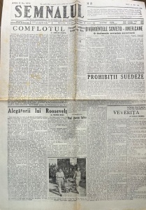 Semnalul. Cotidian independent al democratiei romanesti, nr. 1813, 25 mai 1948