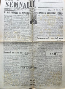Semnalul. Cotidian independent al democratiei romanesti, nr. 1821, 3 iunie 1948
