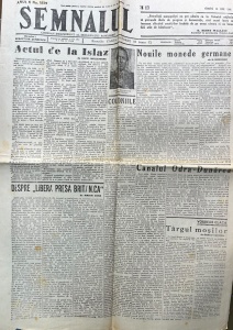 Semnalul. Cotidian independent al democratiei romanesti, nr. 1839, 26 iunie 1948