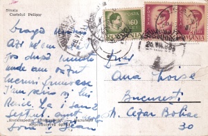 Sinaia. Castelul Pelisor (circulata 1946) - Img 2