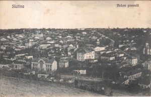 Slatina. Vedere generala (scrisa 1932)