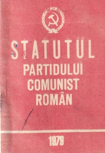 Statutul Partidului Comunist Roman (1979)