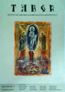 Tabor. Revista de cultura si spiritualitate romaneasca, anul XIII, nr. 11, noiembrie 2019