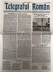 Telegraful roman, nr. 21-22/1988, 1 iunie 1988. Foaie religioasa editata de Arhiepiscopia Ortodoxa Romana a Sibiului