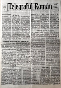 Telegraful roman, nr. 37-38, 1 octombrie 1990. Foaie religioasa editata de Arhiepiscopia Ortodoxa Romana a Sibiului