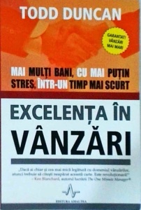Todd Duncan - Excelenta in vanzari