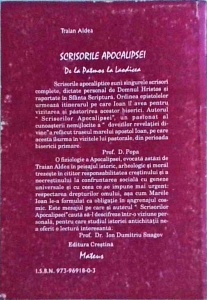 Traian Aldea - Scrisorile apocalipsei - Img 2