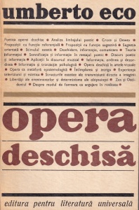 Umberto Eco - Opera deschisa - Img 1