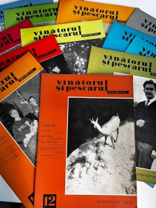 Vanatorul si pescarul sportiv nr. 1-12, ianuarie-decembrie 1965 (12 numere, an complet)