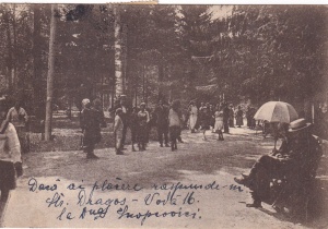 Vatra-Dornei. Parcul (circulata 1934)
