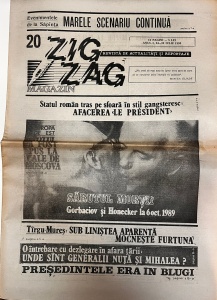 Zig Zag Magazin, nr. 20, 24-30 iulie 1990