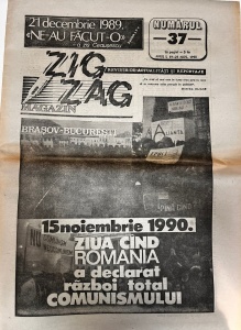 Zig Zag Magazin, nr. 37, 19-25 noiembrie 1990