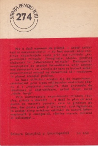 Alexandru Boiu - Natura gandita. Experimente mintale in fizica - Img 2