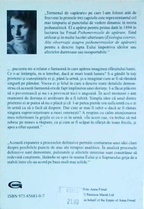 Anna Freud - Eul si mecanismele de aparare - Img 2