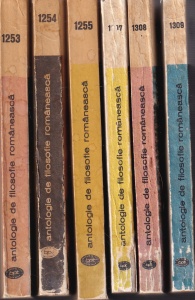 Antologie de filosofie romaneasca, 6 volume