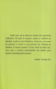 Arhim. Cleopa Ilie - Drumul sufletului dupa moarte - Img 2