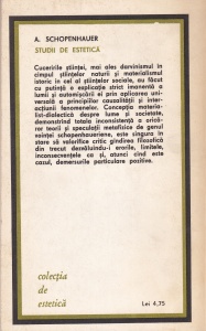 Arthur Schopenhauer - Studii de estetica - Img 2