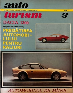 Autoturism. Revista editata de Automobil Clubul Roman, nr. 3, 1970