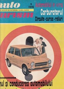 Autoturism. Revista editata de Automobil Clubul Roman, nr. 9, 1970