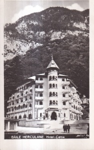 Baile Herculane. Hotel Cerna (circulata 1941)