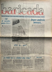 Baricada, nr. 2, 24 ianuarie 1990