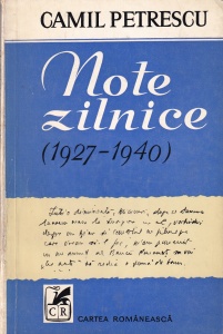 Camil Petrescu - Note zilnice (1927-1940)