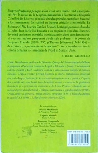 Cesare Beccaria - Dei delitti e delle pene / Despre infractiuni si pedepse. Editie bilingva italiana-romana - Img 2