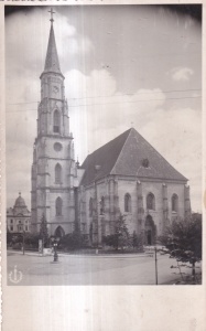 Cluj. Biserica Rom. Cat. Sft. Mihai (1933, necirculata)