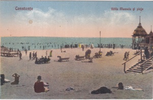 Constanta. Baile Mamaia si plaja (necirculata)