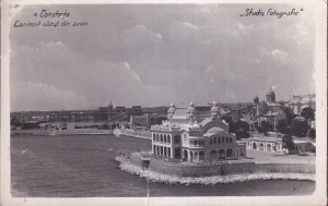 Constanta. Cazinoul vazut din avion. ,,Studio fotografic" (circulata 1939)