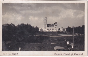Constanta. Mamaia Parcul si Casinoul (circulata 1935)
