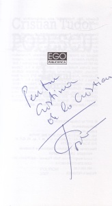 Cristian Tudor Popescu - Luxul mortii (cu autograful autorului)