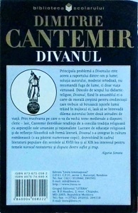 Dimitrie Cantemir - Divanul - Img 2