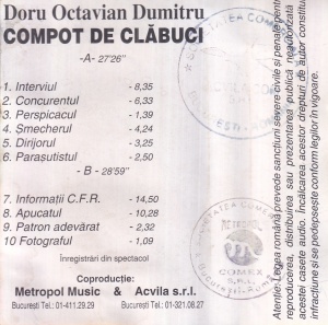 Doru Octavian Dumitru – Oaileeeu !!!...! volumul 4: Compot de clabuci - Img 3