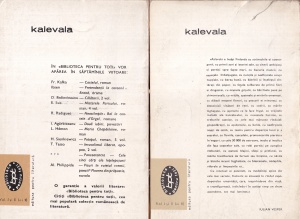 Elias Lonnrot - Kalevala. Epopee populara finlandeza, 2 volume - Img 2