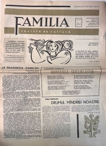 Familia. Revista de cultura, nr. 1, septembrie 1965