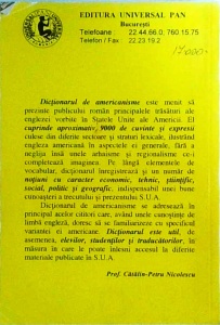 Florin Ionescu - Dictionar de americanisme - Img 2