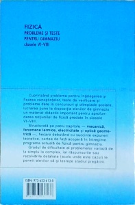 Florin Macesanu - Fizica. Probleme si teste pentru gimnaziu - Img 2