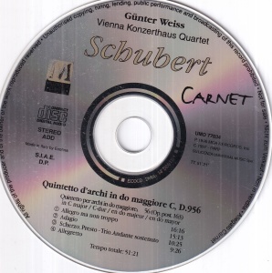 Franz Schubert - Quintetto d'archi in do maggiore, D. 956 - Img 3