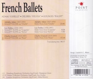 French Ballets. Adam. Delibes. Gounod - Img 2