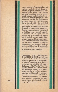 G. Wilson Knight - Studii Shakespeariene - Img 2